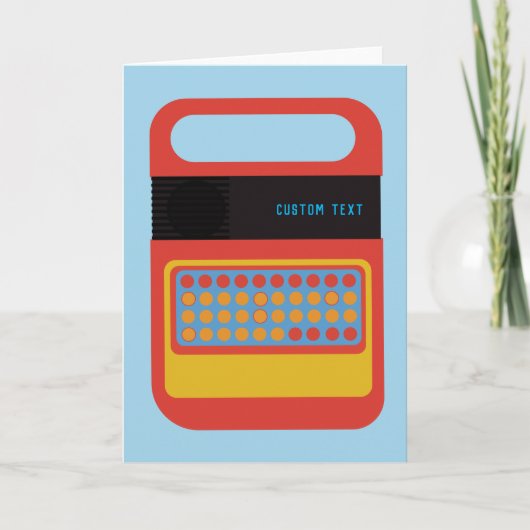 Aangepast elektronisch speelgoed voor het uitsprek kaart (Voorkant)