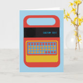 Aangepast elektronisch speelgoed voor het uitsprek kaart (Gele Bloem)