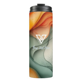 Aangepast: Elemental Art Drinkware Thermosbeker