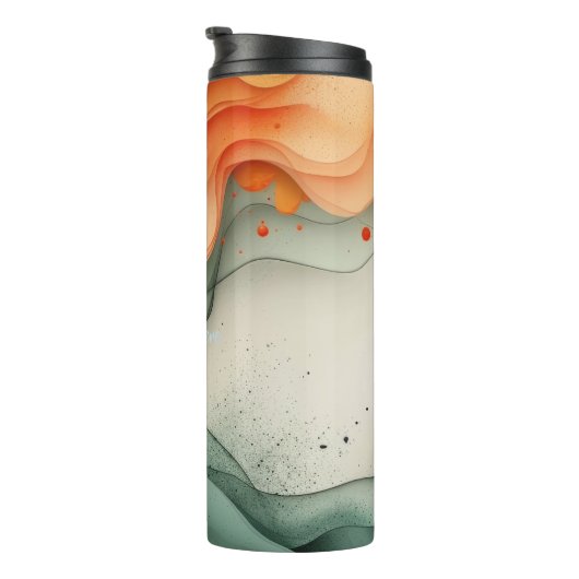 Aangepast: Elemental Art Drinkware Thermosbeker (Geroteerd rechts)
