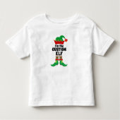 Aangepast Elf ik ben de Eigen Elf Creëer je eigen Kinder Shirts (Voorkant)