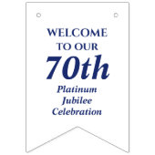 Aangepast elk jaar UNIE-JACK Vlaggetjes (Tweede vlag)