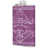 Aangepast elke kleur  Vlaanderen Beste man Heupfles (Links)