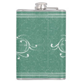 Aangepast elke kleur  Vlaanderen Heupfles (Achterkant)