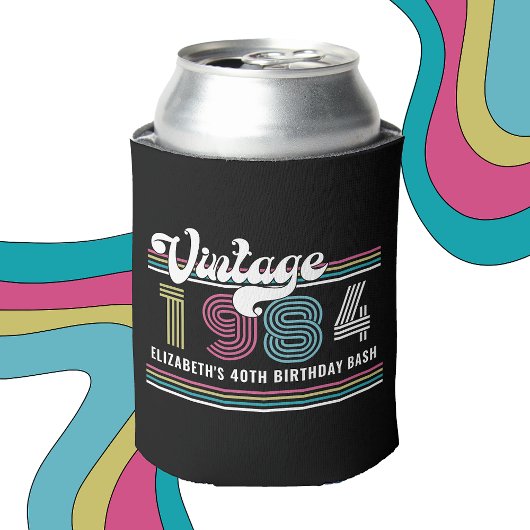 Aangepast elke leeftijd  foto Verjaardagsbierkoele Blikjeskoeler