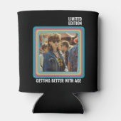 Aangepast elke leeftijd  foto Verjaardagsbierkoele Blikjeskoeler (Achterkant)