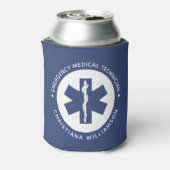 Aangepast EMT-symbool noodmedisch technicus Blikjeskoeler (Blikje Achterkant)