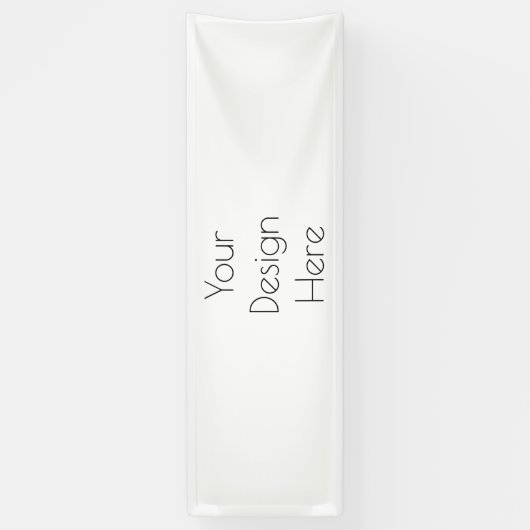 Aangepast en aangepast spandoek (Verticaal)