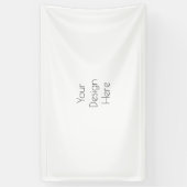 Aangepast en aangepast spandoek (Verticaal)