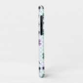 Aangepast en gepersonaliseerd bloempatroon Case-Mate iPhone case (Achterkant/links)