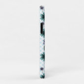 Aangepast en gepersonaliseerd bloempatroon Case-Mate iPhone case (Achterkant/rechts)