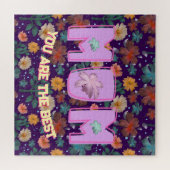 Aangepast en gepersonaliseerd cadeau voor Moederda Legpuzzel (Horizontaal)