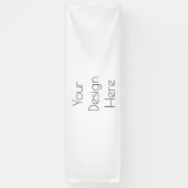 Aangepast en Gepersonaliseerd Spandoek (Verticaal)