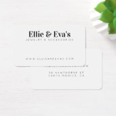 Aangepast en schoon Visitekaartje voor modern ontw (Bureau)