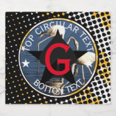 Aangepast etiket voor bierflessen (Enkel label)