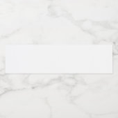 Aangepast etiket voor waterfles (8" x 2.125") (Enkel label)