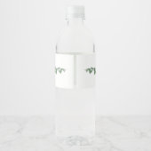 Aangepast Etiket Waterfles  (Achterkant)