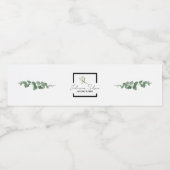 Aangepast Etiket Waterfles  (Enkel label)