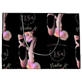 Aangepast evenement Ballerina Toe Shoes Groot Cadeauzakje (Achterkant)