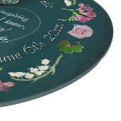 Aangepast evenement - Floral hart Snijplank (Hoek)