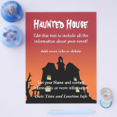 Aangepast evenement Geheime tijd Flyer (Enkel)