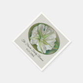 Aangepast evenement Moonflower pasta Servet (Hoek)