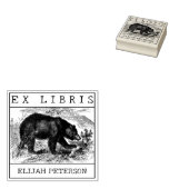 Aangepast Ex Libris, Wild Beer Book Rubberstempel (Gestempeld)