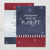 Aangepast exemplaar voor militaire verzending buit kaart (Voorkant / Achterkant)