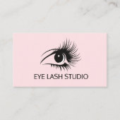 Aangepast Eye Lash Extension Visitekaartje (Voorkant)