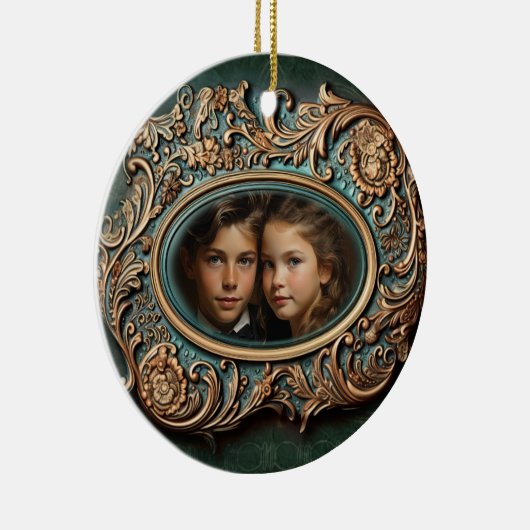 Aangepast, , Familie Foto Kerstmis Ornament (Rechts)