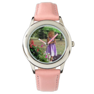 Aangepast familie of kind gepersonaliseerd Afbeeld Horloge
