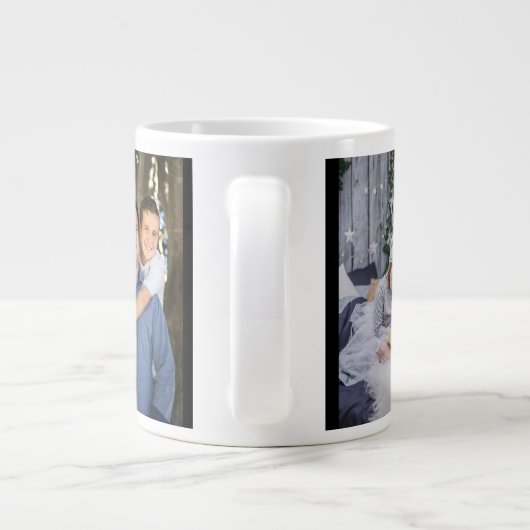 Aangepast. Familiefoto's. Grote Koffiekop (Achterkant)