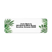 Aangepast familienaam etiket (Voorkant)