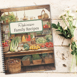 Aangepast familierecept Plantaardig Boerderij Vers Notitieboek