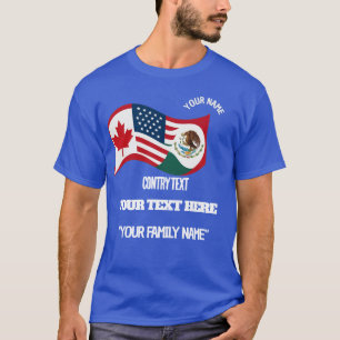 Aangepast familievoetbaltoernooi T-shirt - Ca EEU