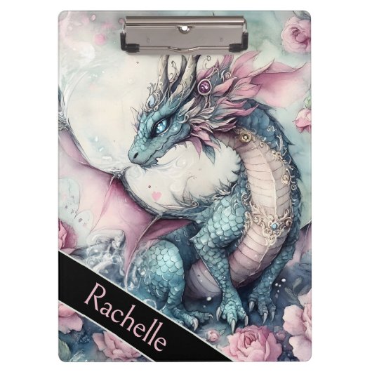 Aangepast Fantasie Draak Ontwerp Klembord (Voorkant)