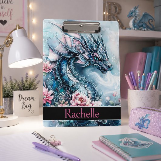 Aangepast Fantasie Draak Ontwerp Klembord