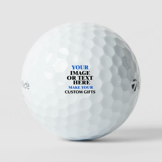 Aangepast #fathersday Persoonlijk TaylorMade TP5 Golfballen (Voorkant)