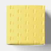 Aangepast Faux Gold Metallic look Modern Elegant Bedankdoosjes (Bovenkant)