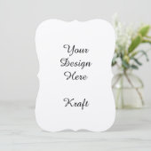 Aangepast Feestdagenkaart (Staand voorkant)