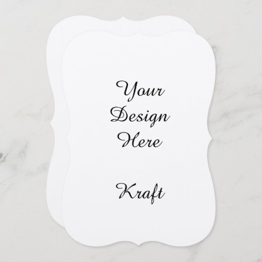 Aangepast Feestdagenkaart (Voorkant / Achterkant)