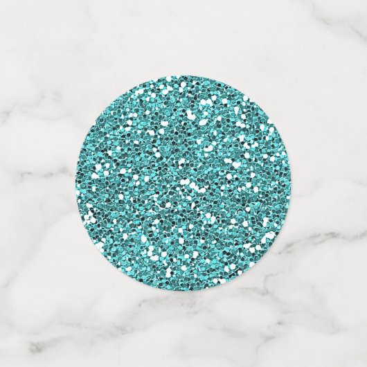 Aangepast feestmaal confetti (Kleine voorkant)