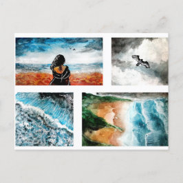 Aangepast feyr afbeelding feestdagenkaart