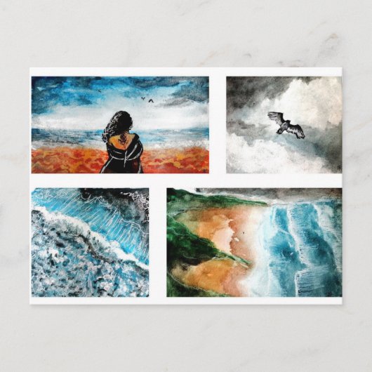 Aangepast feyr afbeelding feestdagenkaart (Voorkant)