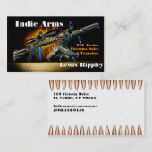 Aangepast FFL-visitekaartje Visitekaartje (Voorkant / Achterkant)