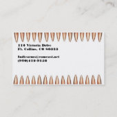 Aangepast FFL-visitekaartje Visitekaartje (Achterkant)