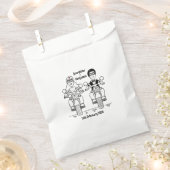 Aangepast fietshuwelijk bedankzakje (Geknipt)