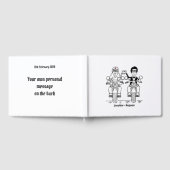 Aangepast fietshuwelijk gastenboek (Volledig)