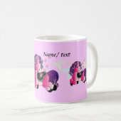 Aangepast fijn klein pony koffiemok (Voorkant rechts)