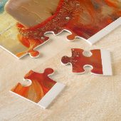 Aangepast fijne kunst vrouwen collage puzzel (Zijkant)